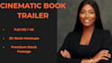 create cinematic book trailer for amazon kdp