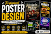create eye catching poster and flyer designs