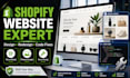 do create shopify website and fix problems