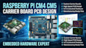 design raspberry pi cm4 cm5 carrier board pcb and embedded hardware