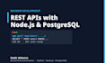 build a rest API with node js and postgresql