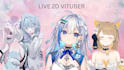 draw live2d vtuber model, anime 2d vtuber avatar, live 2d rig, vtuber commission