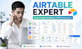 build airtable database , airtable automation airtable crm airtable expert