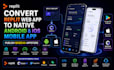 convert replit web app to android ios app sync replit to github fix replit app