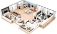do 3d floor plan conversion, immersive real estate and photorealistic rendering
