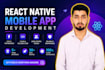 develop react native mobile app, mvp, saas, ios and android app