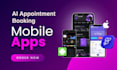 develop ai mobile app mvp with flutterflow booking appointment app