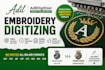 image into embroidery digitizing fast digitizing service in 29 minutes