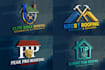 design real estate, roofing and construction logo