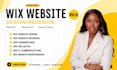 wix website design wix website redesign bespoke wix website wix web development