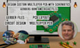 design multilayer pcb with schematics gerber bom and kicad files
