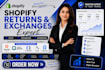 do shopify returns and exchanges aftership return prime parcelwill swap returngo