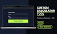 build a custom web calculator