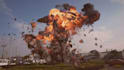 hollywood blood style vfx, explosions gunfire cgi environments cinematic effects