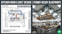 kitchen ventilation hood and restaurant permit drawings