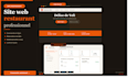 create a restaurant website with online reservations