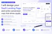 design your landing page and write the conversion copy