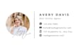 create a responsive HTML email signature with logo animation