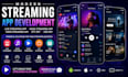 build live streaming app music streaming app video streaming app ott app vod app