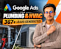 setup google ads for plumbers hvac roofing and local businesses