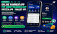 develop an online payment app p2p money transfer app fintech app wallet app