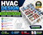 create hvac design, load calculations, and duct sizing plans
