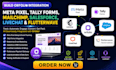 build orfolio meta pixel tally forms mailchimp salesforce livechat flutterwave
