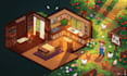 do isometric pixel art building pixel art environment tileset isometric game art