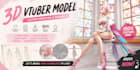 create custom 3d vtuber model, vrchat avatar, custom character and rigging