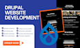 develop drupal website fix drupal website update drupal website drupal developer