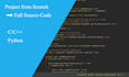 code a c, cpp, python project