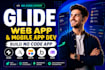 build glide app adalo app softr glide mvp webapp airtable