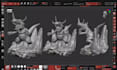 create 3d character modeling, rigging and animation with glb and gltf files