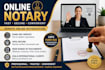 provide fast remote online notary and notarization services
