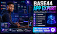 build a base44 app using base44 replit, base44 lovable ai, on base44