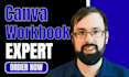 design a professional canva workbook your clients will love