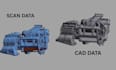reverse engineer parts, convert scans to cad and create manufacturing ready