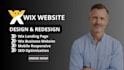design author website, ebook author website, or design wix website for business