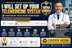 setup telemedicine simplepractice tebra nextgen doxy me theranest mend athenaone