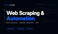 build a python web scraper and automation bot