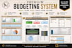design financial freedom planner, budgeting tracker and expense journal