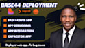 fix base44 web app bugs, debug errors, API integration and app deployment