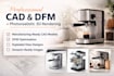 do amazon kitchen appliance 3d rendering, cad modeling and visualization dfm