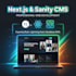 develop nextjs website with sanity cms and real time preview
