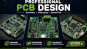 do custom pcb design, schematic pcb design and expert multi layer pcb layout