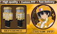 draw your minecraft skin to custom profile picture