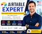 set up airtable database, automation, CRM, and softr web apps