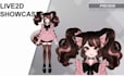 design and rig high quality live2d model custom anime vtuber model, vtuber model