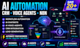 claw n8n ai automation CRM workflow setup ai voice agent chatbot setup