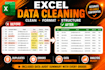 clean, format and structure excel data for analysis and reporting